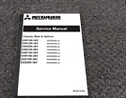 Mitsubishi ESR20N-36V Chassis Mast & Options Service Repair Manual 5SR3800900-Up