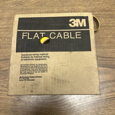 3M,3302/14,Flat Cable 100 Ft. New in box - Imagem 1 de 2