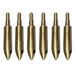 Copper Whistle Arrowheads Screw Tips Points 125Grain Broadheads Archery Practice - Picture 1 of 6
