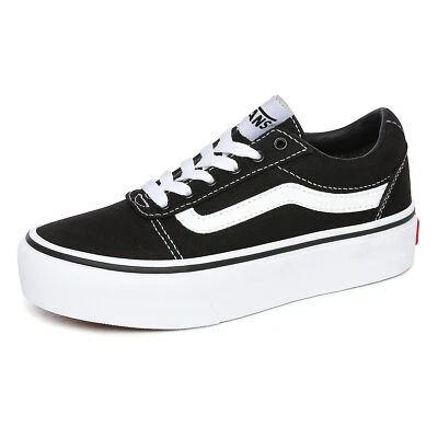 Scarpe Vans Ward Platform Gs Taglia 32 Cod VN0A4UUV187 Nero - Imagen 1 de 4