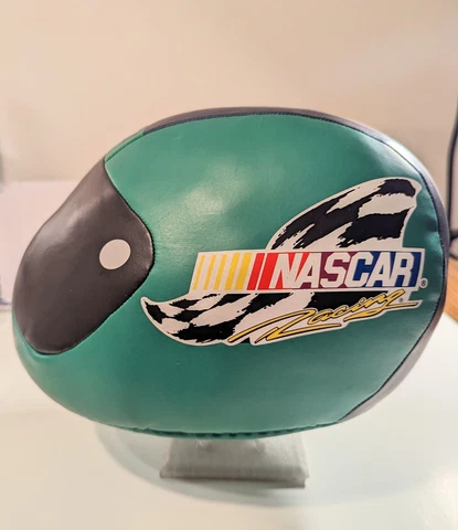 Vintage NASCAR Racing Helmet 10" Official Collectors Retro Memorabilia Plush Cover