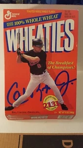 1995 Wheaties Cal Ripken Jr 2131 gioco scatola cereali Hall of Famer - Foto 1 di 4