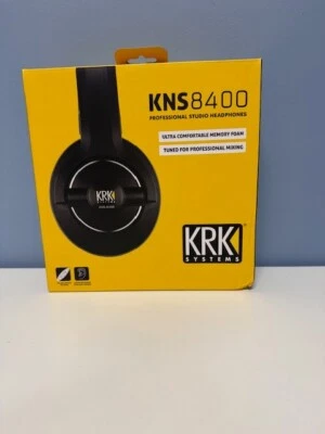KRK KNS 8400 professional Studio Monitor Headphones tuned for mixing