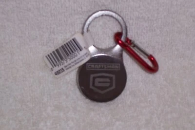 CRAFTSMAN Mini Llavero Tapa Llave Abridor de Botellas con Mosquetón Gancho a Presión 48215 NUEVO Foto 1 de 2
