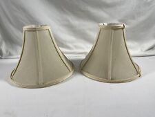 Pair of Shallow Bell Lamp Shade Frame Sold As Frame