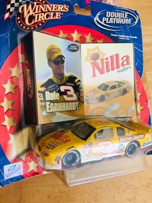 Dale Earnhardt Jr #3 Winnner's Circle 1:43 Die-Cast Double Platinum Cards - Image 1 of 4
