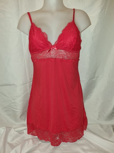 UNDERCOVER Gorgous Red LOVE TO LOUNGE sexy babydoll chemise dress Size 12 14 (TV)