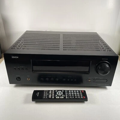 Denon AVR-1312 5.1 HDMI AV Home Theatre Surround Receiver Tested Works 330 Watt - Image 1 of 4