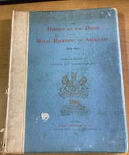 Military:R J MacDonald; History of the Dress of Royal Regiment of Artillery 1899