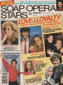 Soap Opera Stars May 1985 CATHERINE HICKLAND-DAVID HASSELHOFF-PETER RECKELL-DAYS - Imagen 1 de 2