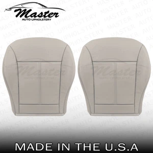 Fundas de asiento de vinilo gris gris inferior para conductor y pasajero Ford Edge 2007-2014 - Imagen 1 de 9