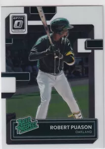 2022 OPTIC RATED PROSPECT RC ROBERT PUASON OAKLAND ATHLETICS ROOKIE JC-1555 - Picture 1 of 1