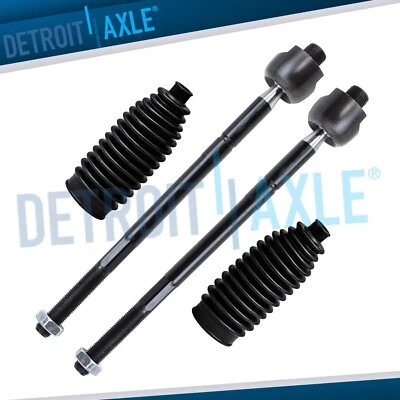 Extremos de barra de amarre interior delantero 4 piezas + botas para Cadillac XLR Corvette Malibu Cutlass Foto 1 de 4