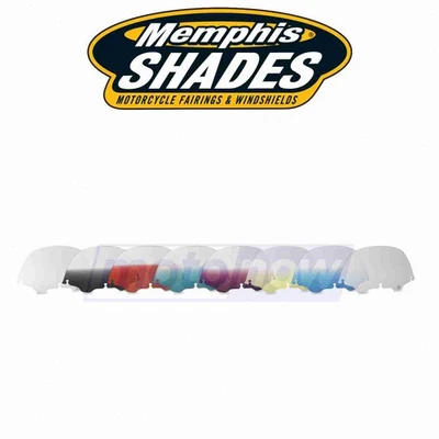 Memphis Shades Standard Windshield for 1986-1995 Harley Davidson FLHT qg Foto 1 de 4