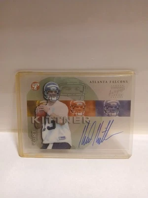 2002 Topps Pristine Auto Kurt Kittner #P-KK Rookie Auto RC Falcons - Image 1 of 2