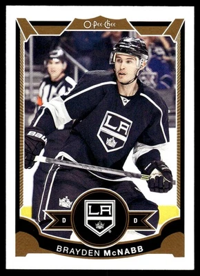 2015-16 O-Pee-Chee #91 Brayden McNabb Los Angeles Kings Hockey Card - Image 1 of 2