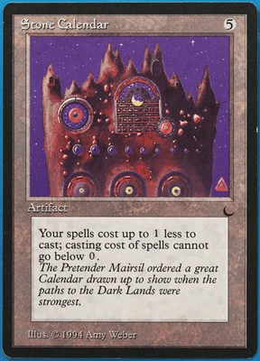 Stone Calendar The Dark NM (Reserved List MTG Magic Card) (497298) ABUGames - Image 1 of 2