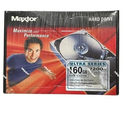 Maxtor DiamondMax Plus 160GB HDD Ultra ATA/133 New In Box Sealed - Image 1 of 4