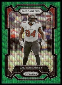 2023 Panini Prizm #393 Calijah Kancey Green Wave Tampa Bay Buccaneers NM+ - Picture 1 of 2