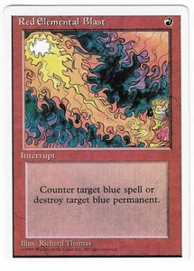 ►Magic-Style◄ MTG - Red Elemental Blast - Alternate 4th Fourth Edition - EX - Picture 1 of 2