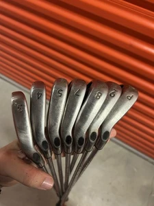 Callaway Steelhead X-16 Iron Set 9pcs 3-PW K’s-2001 Ultra Flex RH MISSING 6 Iron - Picture 1 of 12