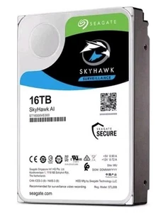 Seagate ST16000VE000 SkyHawk AI 16TB Internal 7200 RPM 3.5 inch Hard Drive ..NEW - Afbeelding 1 van 5
