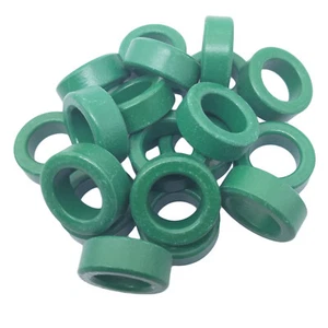 US Stock 20pcs Round Green Power Transformer Ferrite Toroid Cores 22 x 14 x 8mm - Picture 1 of 4