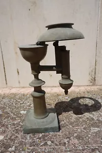 Rara lampada Argand rare Argand lamp olio/petrolio oil/petroleum - Foto 1 di 8