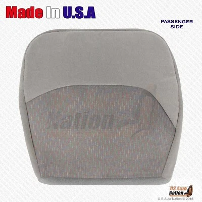 1994 1995 1996 1997 Ford F250 XLT Front Passenger Bottom Gray Fabric Seat Cover - Image 1 of 4