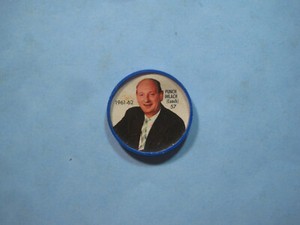 1961/62 SHIRRIFF PLASTIC NHL HOCKEY COIN #57 PUNCH IMLACH NICE!! '61 SHIRRIFF