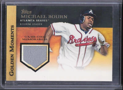 2012 Topps #GMR-MBO Michael Bourn Golden Moments Relics - Image 1 of 2
