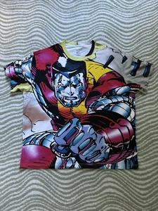 NEU Bait • Marvel Comics Jim Lee X-Men Colossus All-Over Print Tee XL Retro 90s - Bild 1 von 11
