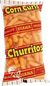 Snack para rizos de maíz Prodiana 1,83 oz - Churritos (paquete de 6) - Imagen 1 de 5