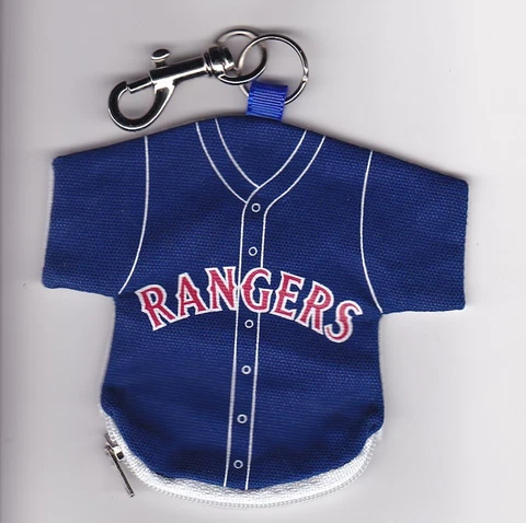 J.F. Sports MLB Texas Rangers Lil' Sport Baseball Jersey Keychain Cover