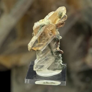 QUARTZ Kharan Mountains, Balochistan Pakistan MINERALS COLLECTION 7x4x2ms - Picture 1 of 8