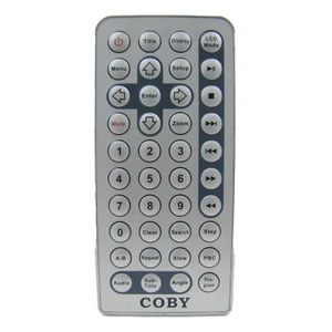 Coby TFDVD5000 Pre-Owned Factory Original DVD Player Remote Control - Picture 1 of 4