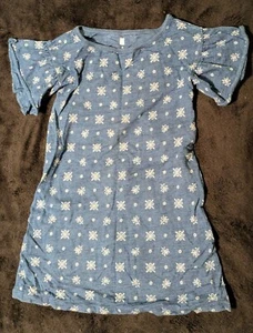 girls tea collection blue dress size 5 - Picture 1 of 1