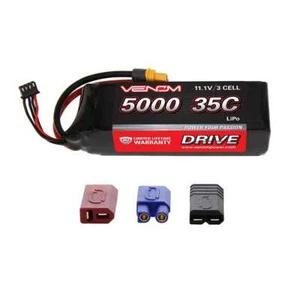 VENOM 15026 LiPo 3S 11.1V 5000mAh 35C Univ Plug System - Picture 1 of 3