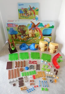 MEGA BLOKS #10713, THE SMURFS CARNIVAL, 113 PCS, AGES 4+, OPEN BOX, COMPLETE! - Picture 1 of 8