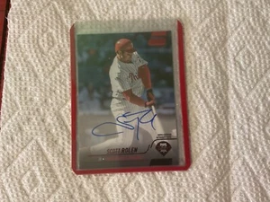 2021 Stadium Club SCOTT ROLEN Red Foil Autograph 36/50 EXTREMELY SCARCE!!! - Picture 1 of 3