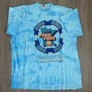 Camisa De Colección 92 NCAA Final Four Twin Cities Indiana Duke Michigan Cincinnati 2XL - Imagen 1 de 3