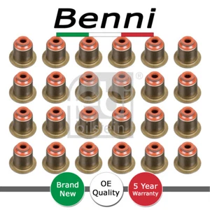 Valve Stem Oil Seal Set Benni Fits BMW 5 Series 3 X5 2.5 D DTI 2.9 3.0 - Picture 1 of 2