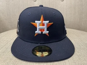 New Era 59Fifty MLB Houston Astros Cloud Icon Navy Fitted Hat 60243752 - Picture 1 of 6