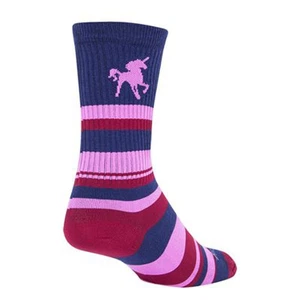 SockGuy Crew Pink Unicorn Sock: Pink LG/XL - Picture 1 of 1
