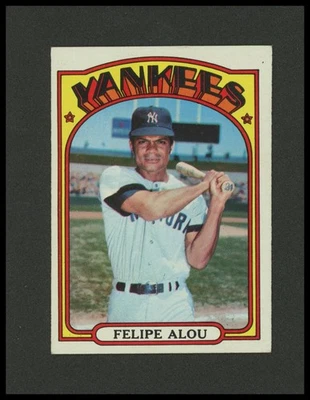 Tarjeta de béisbol 1972 Topps #263 Felipe Alou Foto 1 de 2