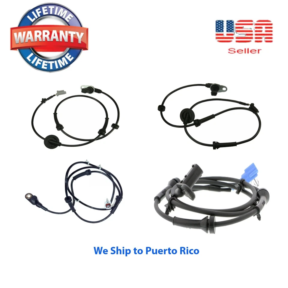 Sensor de velocidad de rueda 4 ABS: delantero trasero izquierdo derecho para Nissan Máxima 2004-2008 3,5 L Foto 1 de 4