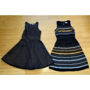 Lot Of 2 - Ann Taylor Loft Women’s Sleeveless Dresses - Size XS/0 - Picture 1 of 17