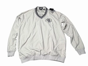 Ashworth Weather Systems Men's V-neck Water Resistant Tan Golf Pullover Size XL - Picture 1 of 9