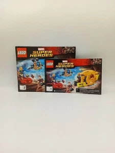 Lego Marvel Super Heroes 76080 Instructional Manuel's Only Book 1 And 2 - Picture 1 of 3
