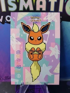 Floating Flareon - Cracked Ice Holo - Base de datos Let's Go Eevee - Tarjeta Pokémon casi nueva - Imagen 1 de 2